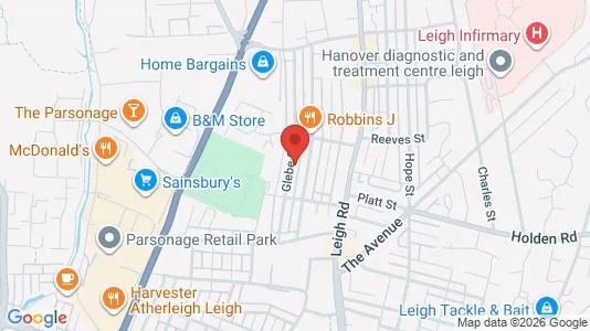 Apartments for rent i Leigh - Lancashire - kort over placeringen