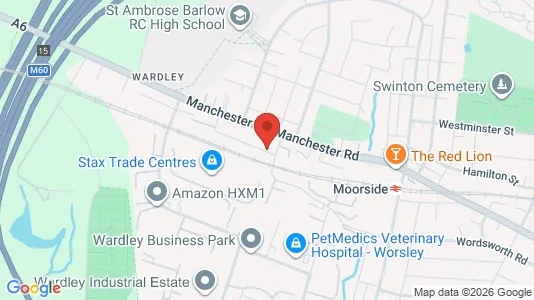 Apartments for rent i Manchester - Lancashire - kort over placeringen