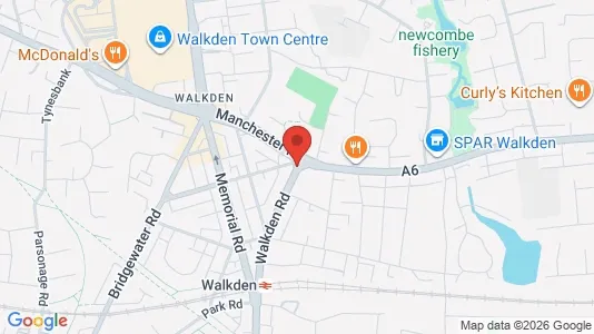 Apartments for rent i Manchester - Lancashire - kort over placeringen