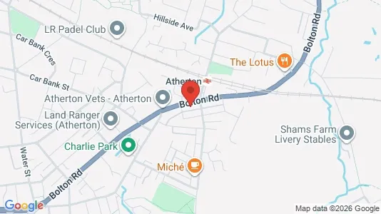 Apartments for rent i Manchester - Lancashire - kort over placeringen