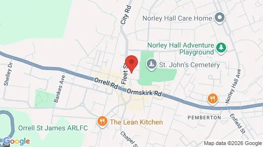 Apartments for rent i Wigan - Lancashire - kort over placeringen