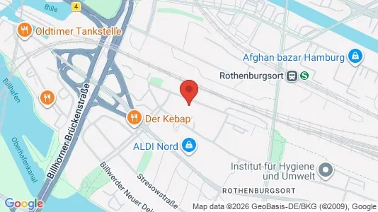 Apartments for rent i Hamburg Mitte - kort over placeringen