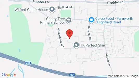 Apartments for rent i Bolton - Lancashire - kort over placeringen