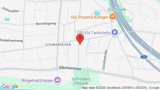 Apartments for rent i Hamburg Altona - kort over placeringen
