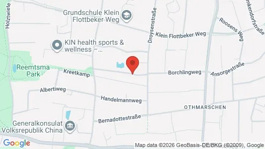 Apartments for rent i Hamburg Altona - kort over placeringen