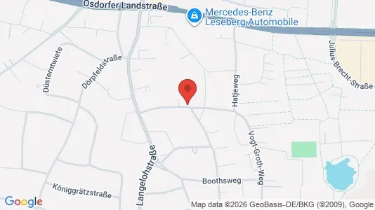 Apartments for rent i Hamburg Altona - kort over placeringen