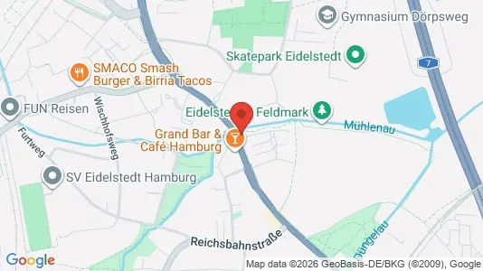 Apartments for rent i Hamburg Eimsbuttel - kort over placeringen