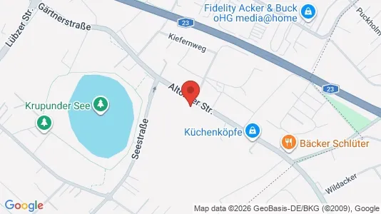 Apartments for rent i Pinneberg - kort over placeringen
