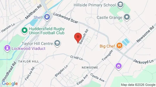Apartments for rent i Huddersfield - West Yorkshire - kort over placeringen