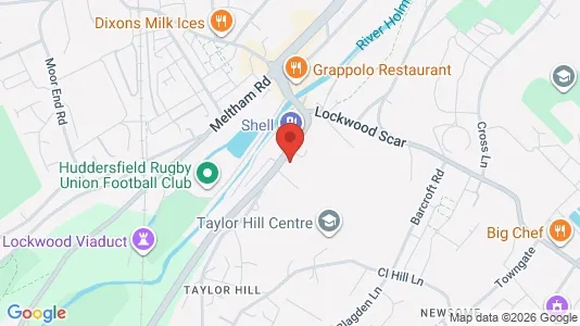 Apartments for rent i Huddersfield - West Yorkshire - kort over placeringen
