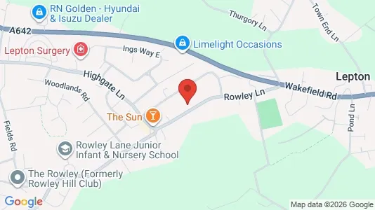 Apartments for rent i Huddersfield - West Yorkshire - kort over placeringen
