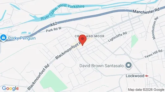 Apartments for rent i Huddersfield - West Yorkshire - kort over placeringen