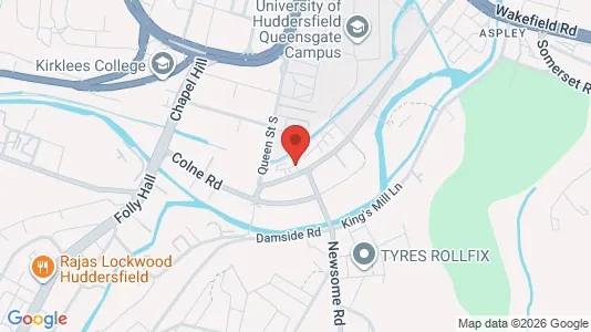 Apartments for rent i Huddersfield - West Yorkshire - kort over placeringen