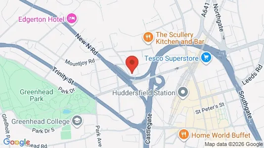 Apartments for rent i Huddersfield - West Yorkshire - kort over placeringen