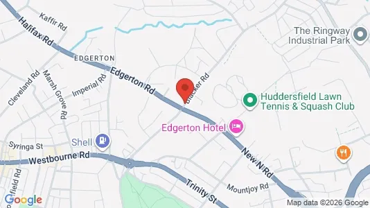 Apartments for rent i Huddersfield - West Yorkshire - kort over placeringen