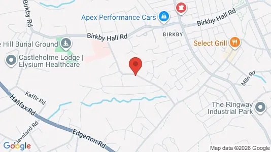 Apartments for rent i Huddersfield - West Yorkshire - kort over placeringen