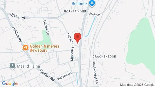 Apartments for rent i Dewsbury - West Yorkshire - kort over placeringen