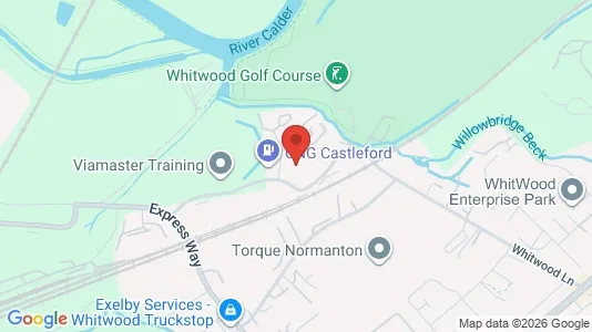 Apartments for rent i Castleford - West Yorkshire - kort over placeringen