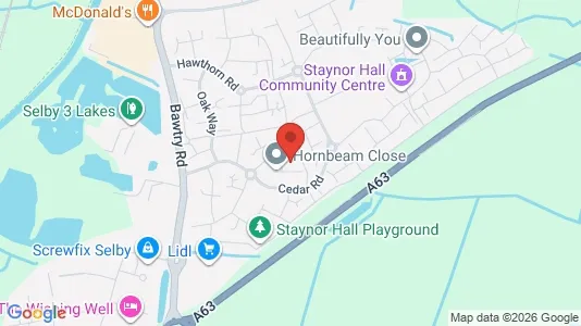 Apartments for rent i Selby - North Yorkshire - kort over placeringen