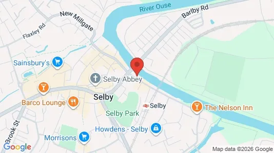 Apartments for rent i Selby - North Yorkshire - kort over placeringen
