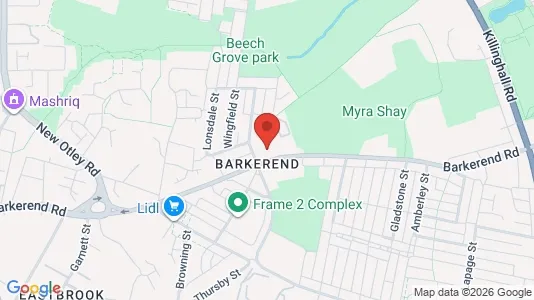 Apartments for rent i Bradford - West Yorkshire - kort over placeringen