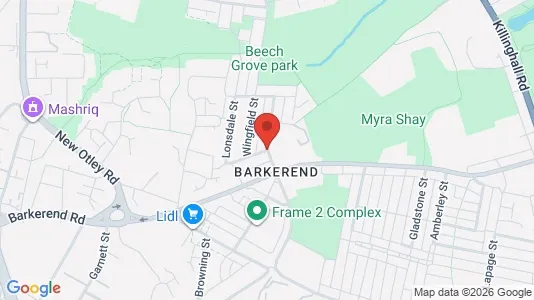 Apartments for rent i Bradford - West Yorkshire - kort over placeringen