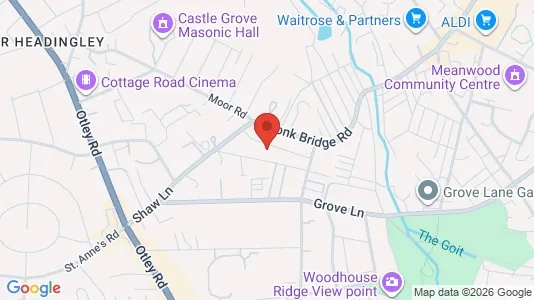 Apartments for rent i Leeds - West Yorkshire - kort over placeringen