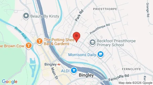 Apartments for rent i Bingley - West Yorkshire - kort over placeringen