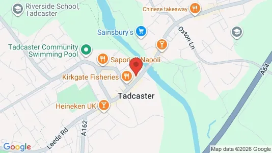 Apartments for rent i Tadcaster - North Yorkshire - kort over placeringen