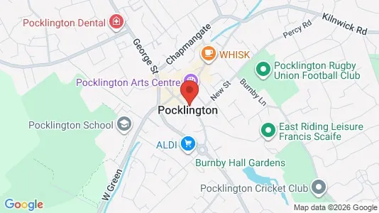 Apartments for rent i York - North Yorkshire - kort over placeringen