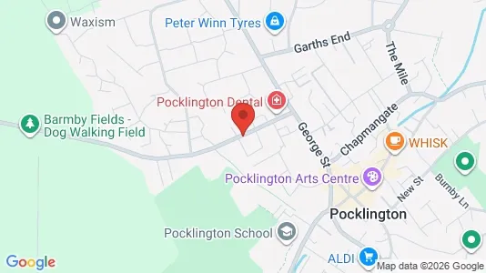 Apartments for rent i York - North Yorkshire - kort over placeringen