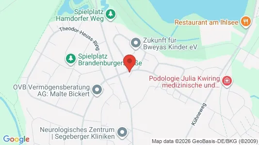 Apartments for rent i Segeberg - kort over placeringen