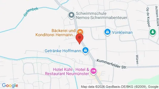 Apartments for rent i Neumünster - kort over placeringen