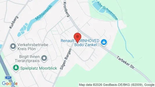 Apartments for rent i Segeberg - kort over placeringen