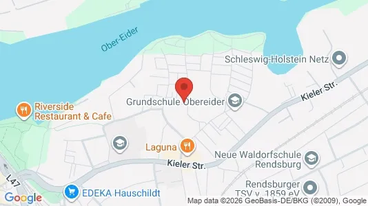 Apartments for rent i Rendsburg-Eckernförde - kort over placeringen