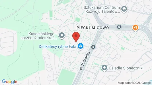 Rooms for rent i Gdańsk - kort over placeringen