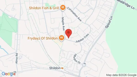 Apartments for rent i Shildon - County Durham - kort over placeringen
