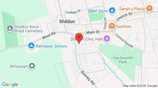 Apartments for rent i Shildon - County Durham - kort over placeringen