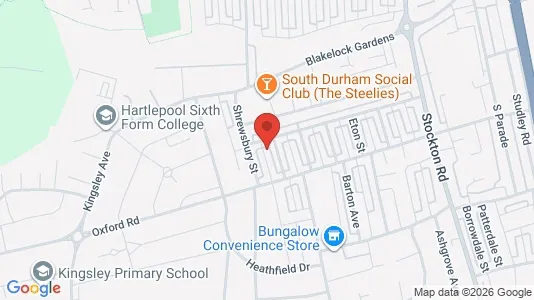 Apartments for rent i Hartlepool - Cleveland - kort over placeringen