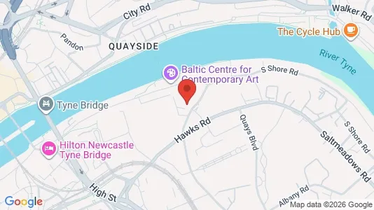 Apartments for rent i Gateshead - Tyne and Wear - kort over placeringen