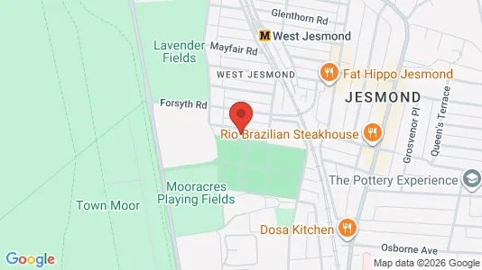 Apartments for rent i Newcastle upon Tyne - Tyne and Wear - kort over placeringen