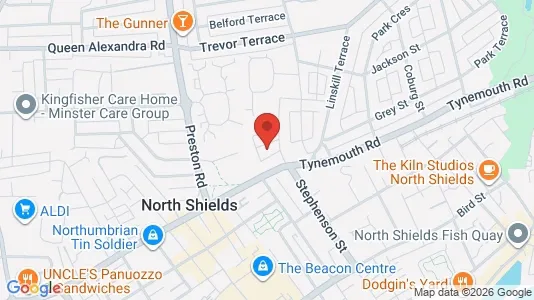 Apartments for rent i North Shields - Tyne and Wear - kort over placeringen