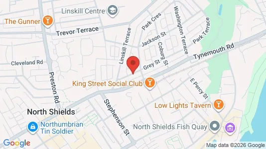 Apartments for rent i North Shields - Tyne and Wear - kort over placeringen