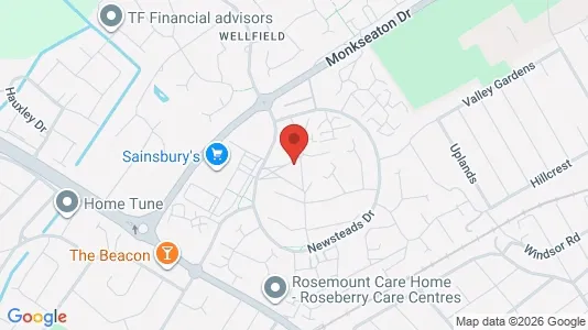 Apartments for rent i Whitley Bay - Tyne and Wear - kort over placeringen