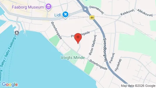 Apartments for rent i Faaborg - kort over placeringen