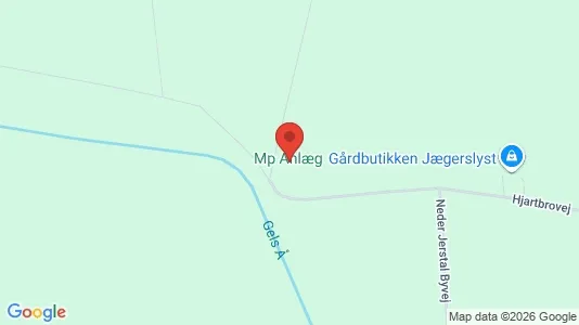 Apartments for rent i Vojens - kort over placeringen