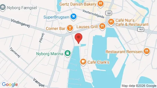 Apartments for rent i Nyborg - kort over placeringen