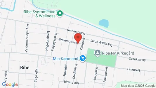 Apartments for rent i Ribe - kort over placeringen