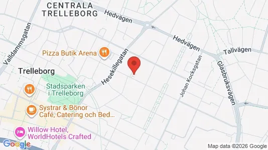 Apartments for rent i Trelleborg - kort over placeringen