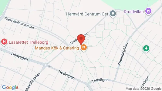 Apartments for rent i Trelleborg - kort over placeringen